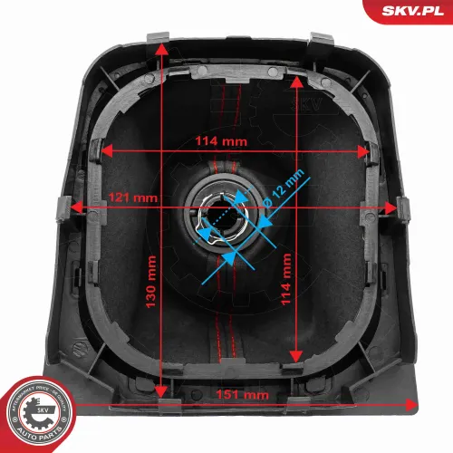 Schalthebelknauf ESEN SKV 63SKV544 Bild Schalthebelknauf ESEN SKV 63SKV544
