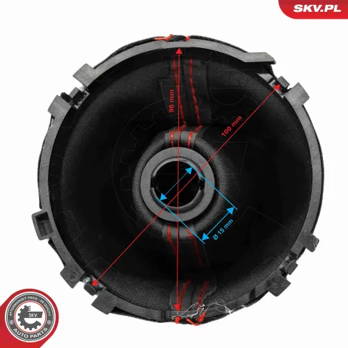 Schalthebelknauf ESEN SKV 63SKV548 Bild Schalthebelknauf ESEN SKV 63SKV548