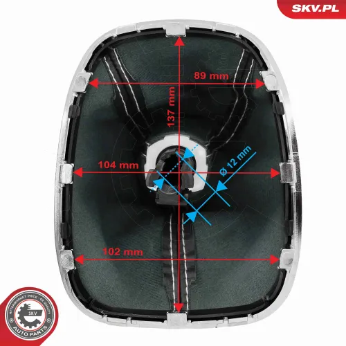 Schalthebelknauf ESEN SKV 63SKV549 Bild Schalthebelknauf ESEN SKV 63SKV549