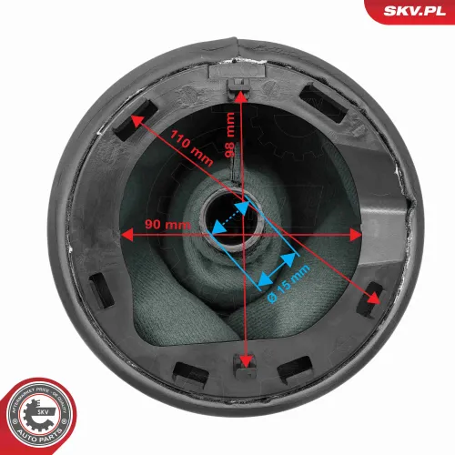 Schalthebelknauf ESEN SKV 63SKV558 Bild Schalthebelknauf ESEN SKV 63SKV558