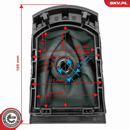 Schalthebelknauf ESEN SKV 63SKV560 Bild Schalthebelknauf ESEN SKV 63SKV560