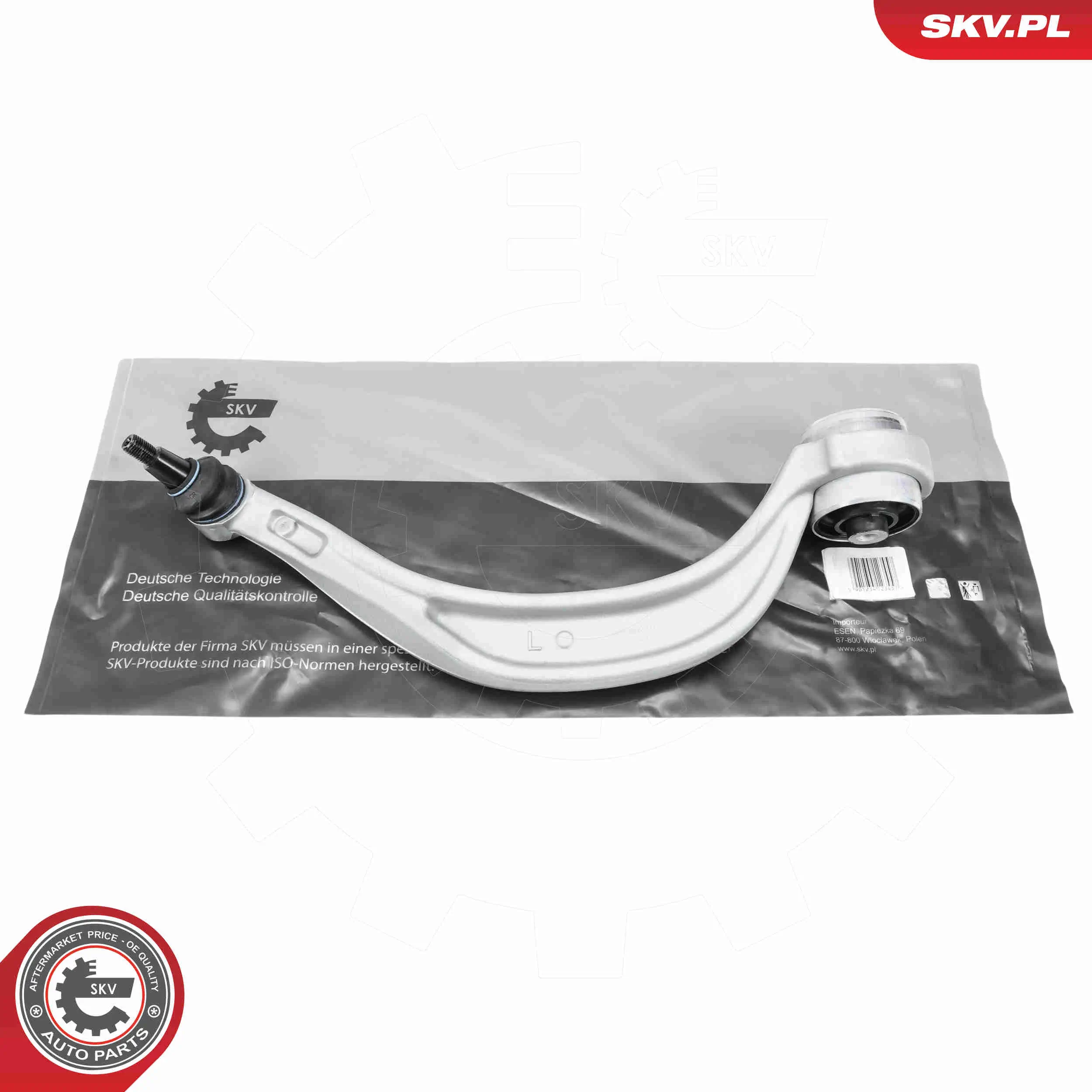 Lenker, Radaufhängung links Vorderachse unten ESEN SKV 69SKV377