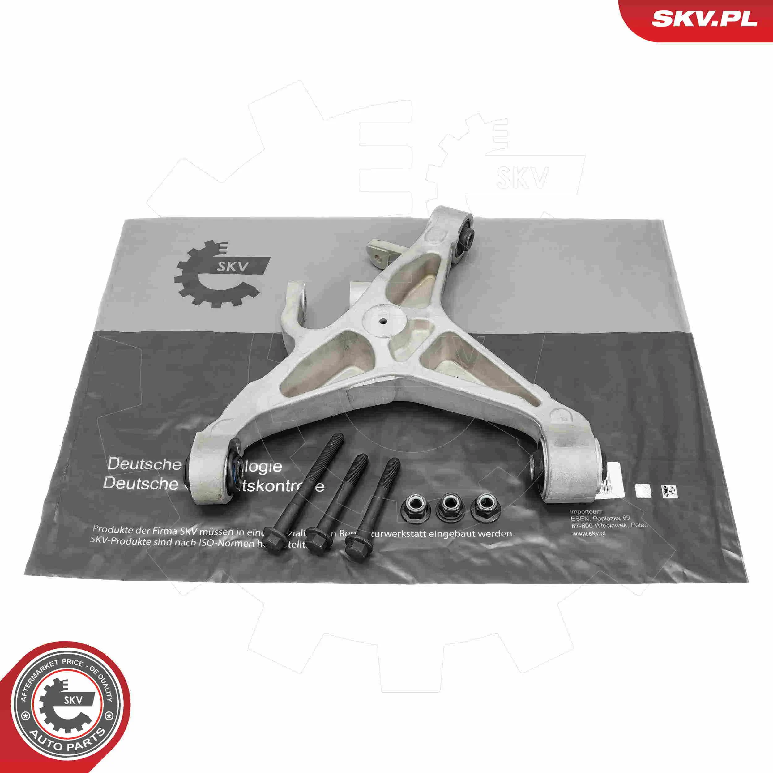 Lenker, Radaufhängung rechts Hinterachse unten ESEN SKV 69SKV418