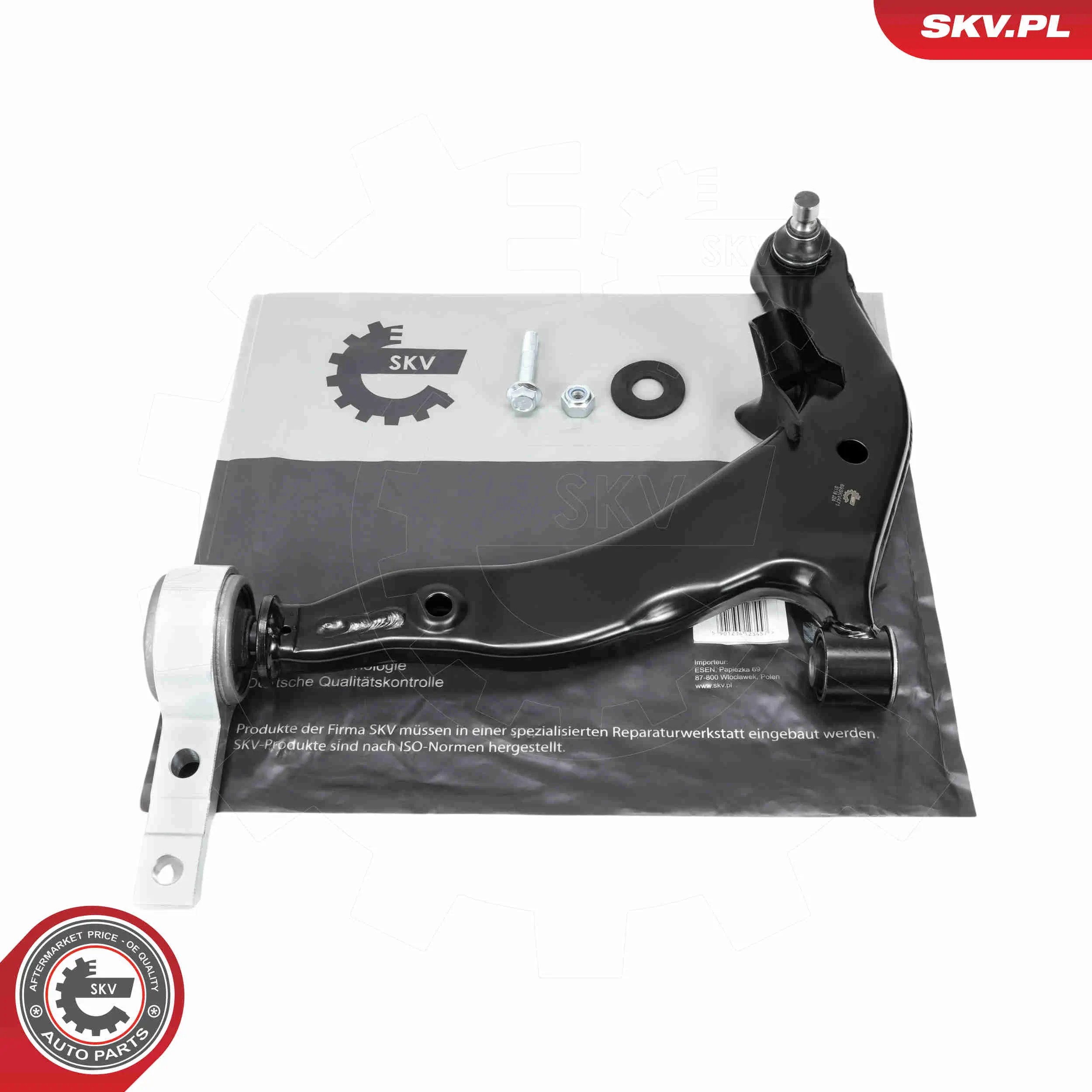 Lenker, Radaufhängung links Vorderachse unten ESEN SKV 69SKV471