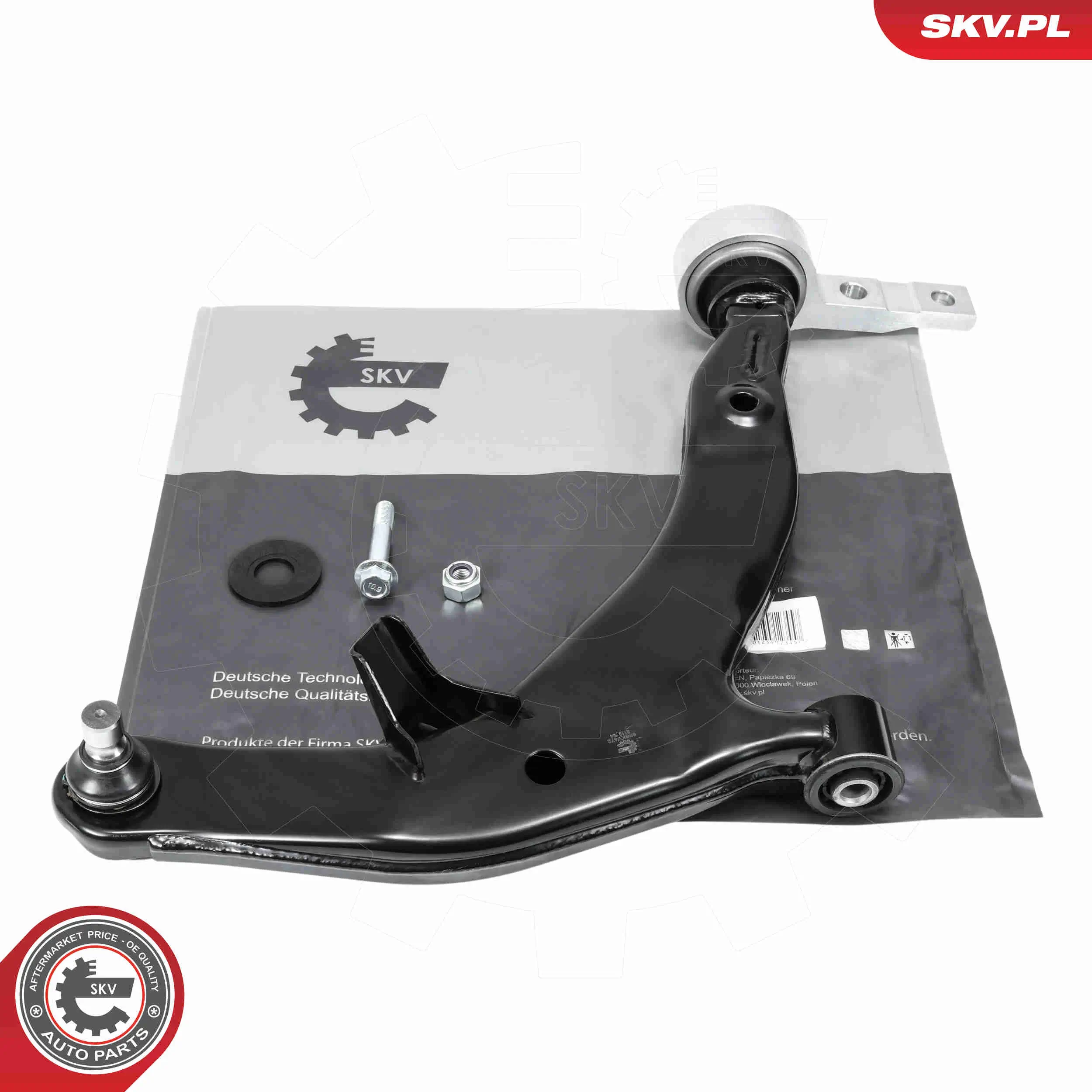 Lenker, Radaufhängung rechts Vorderachse unten ESEN SKV 69SKV472