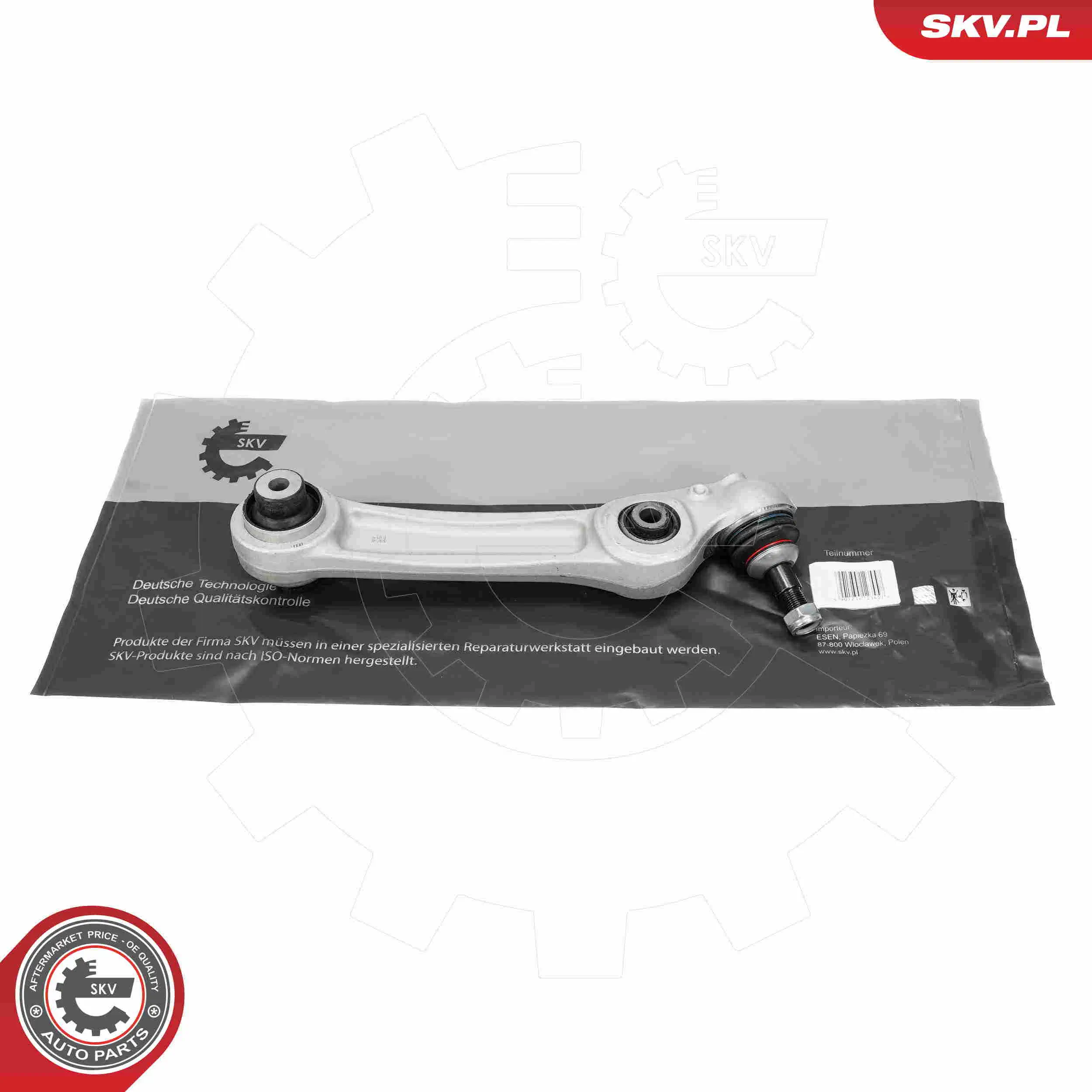 Lenker, Radaufhängung rechts Vorderachse unten ESEN SKV 69SKV504