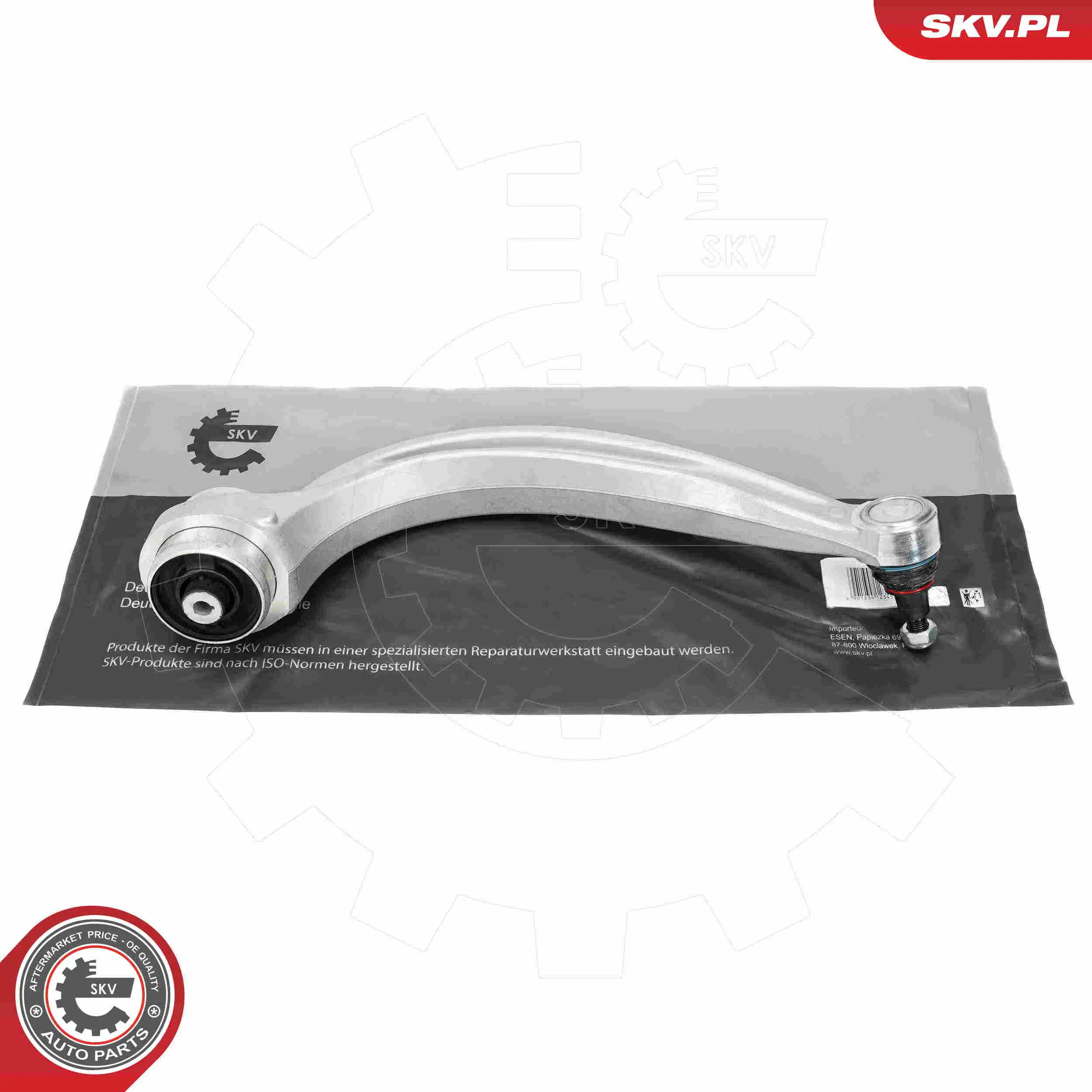 Lenker, Radaufhängung rechts Vorderachse unten ESEN SKV 69SKV532