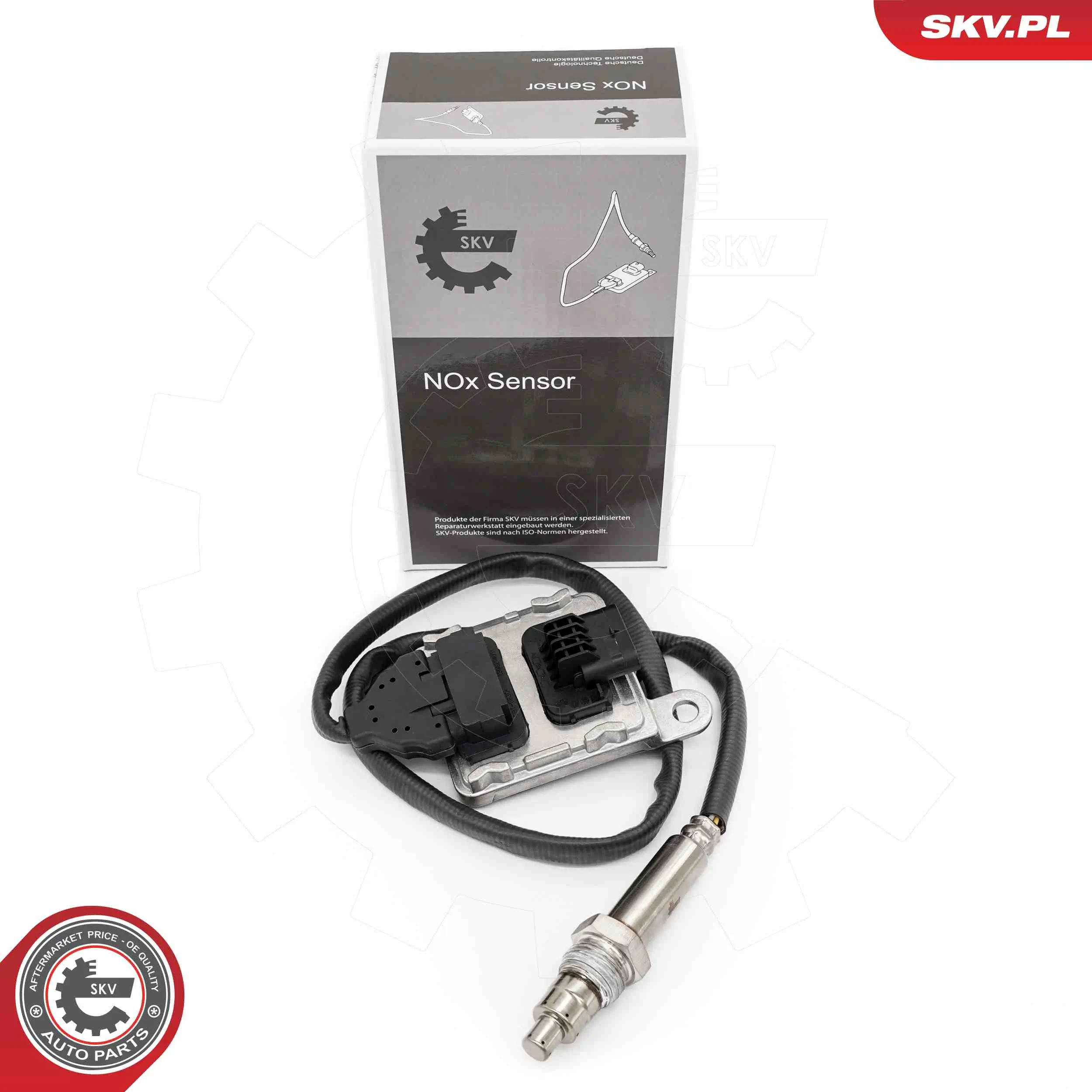 NOx-Sensor, Harnstoffeinspritzung 12 V vor Katalysator nach Katalysator ESEN SKV 71SKV017