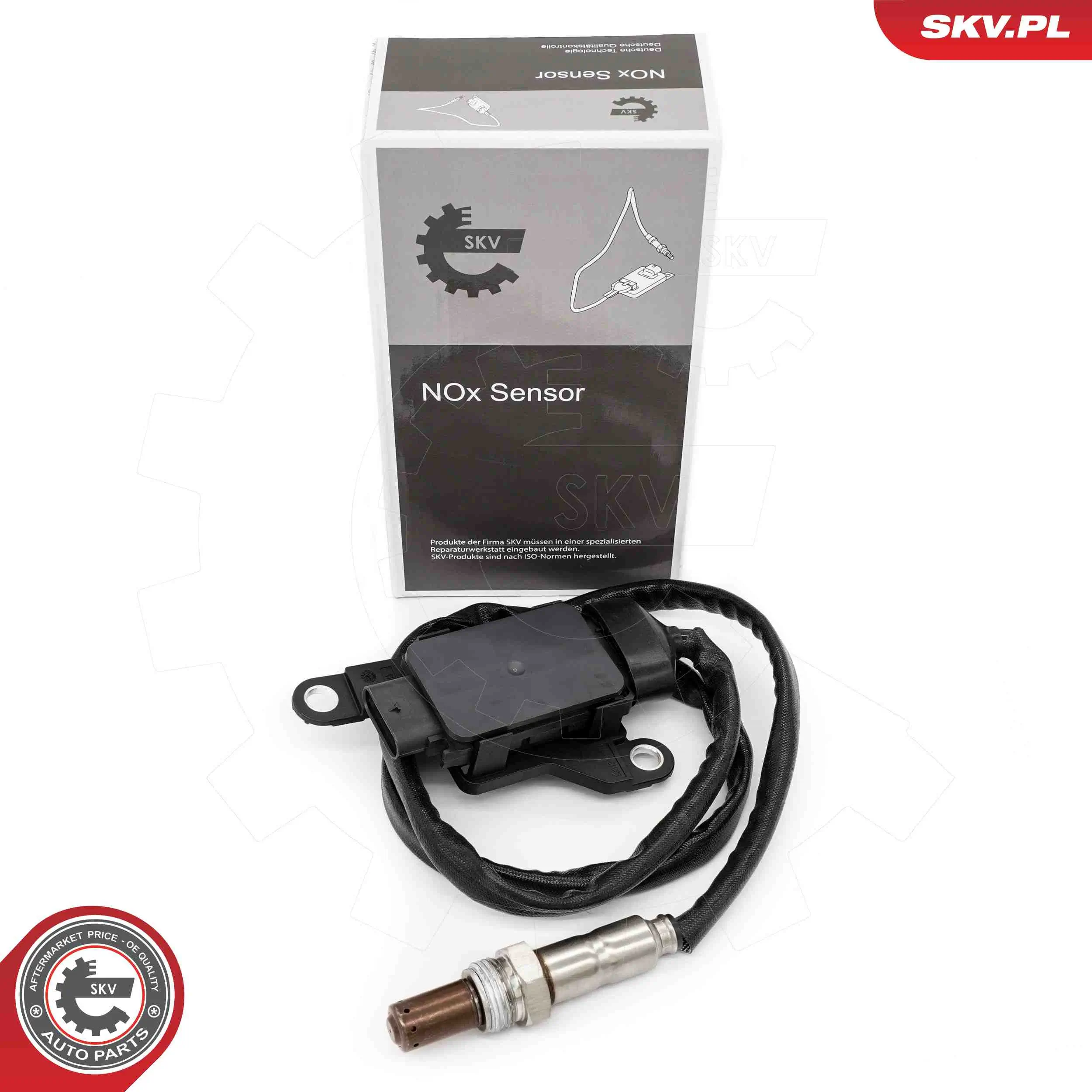 NOx-Sensor, Harnstoffeinspritzung 12 V vor Katalysator nach Katalysator ESEN SKV 71SKV069