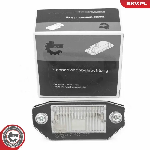 Kennzeichenleuchte links rechts ESEN SKV 72SKV002 Bild Kennzeichenleuchte links rechts ESEN SKV 72SKV002