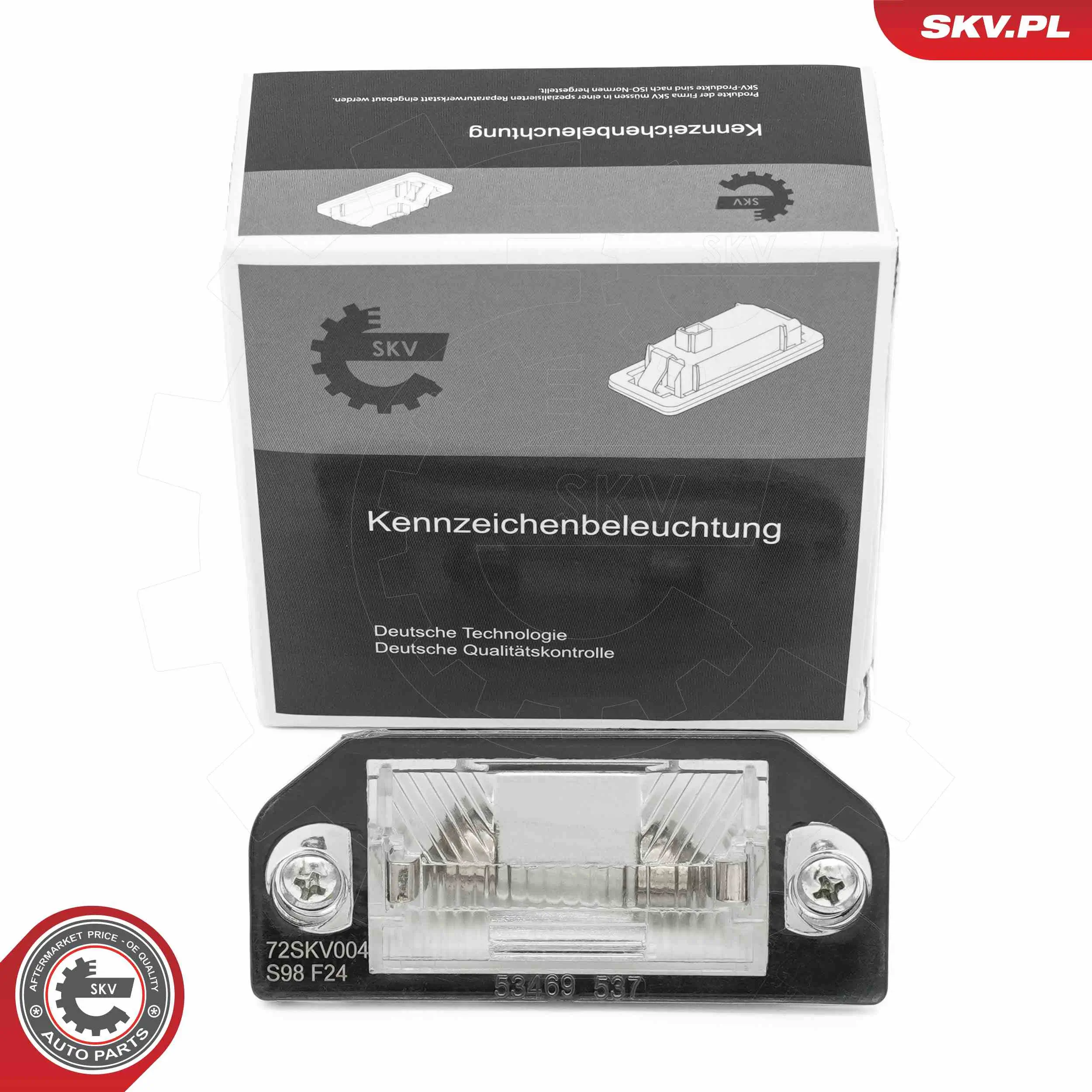 Kennzeichenleuchte links rechts ESEN SKV 72SKV004