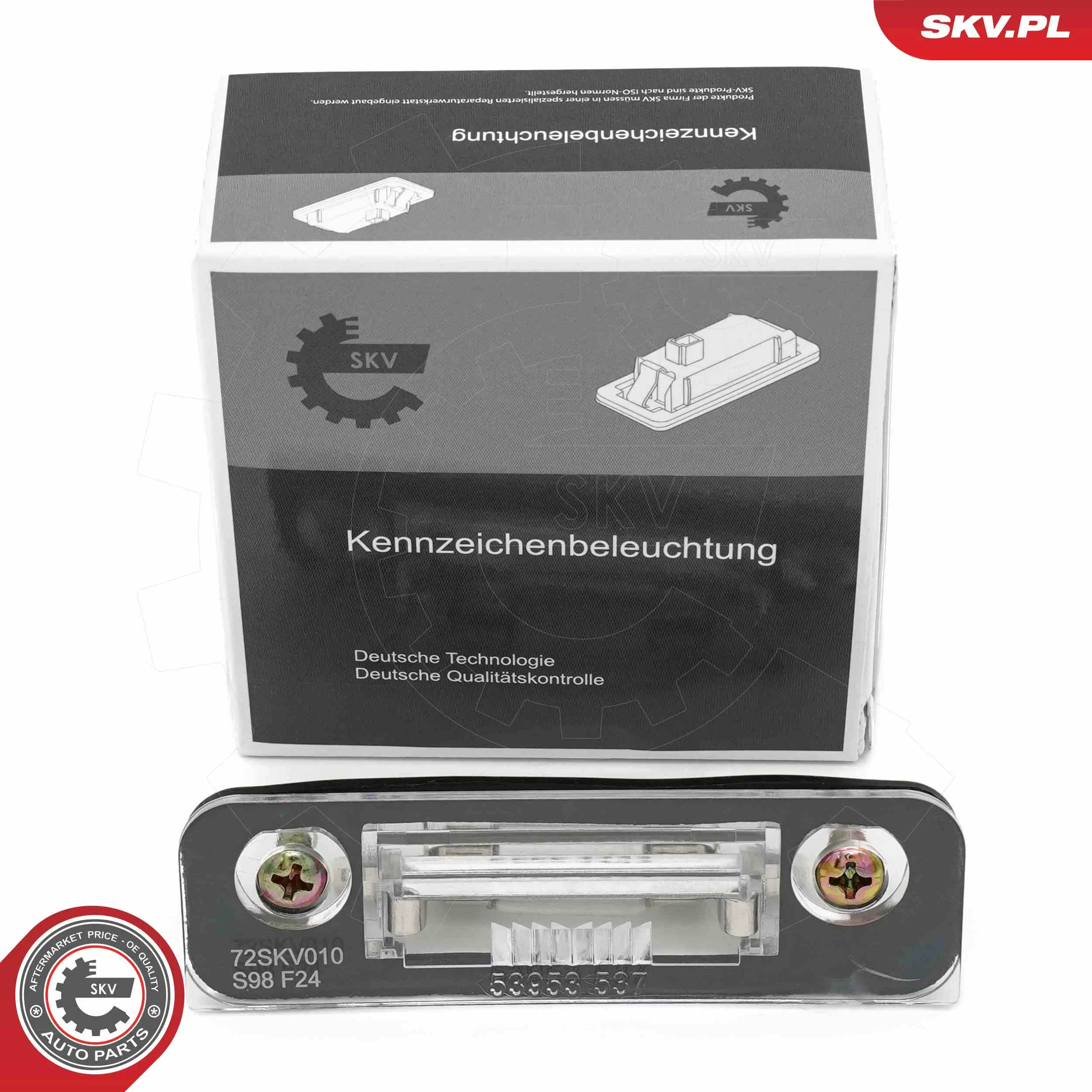 Kennzeichenleuchte links rechts ESEN SKV 72SKV010