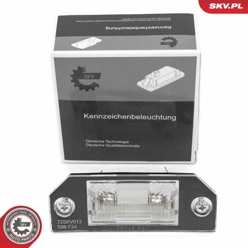 Kennzeichenleuchte links rechts ESEN SKV 72SKV013 Bild Kennzeichenleuchte links rechts ESEN SKV 72SKV013