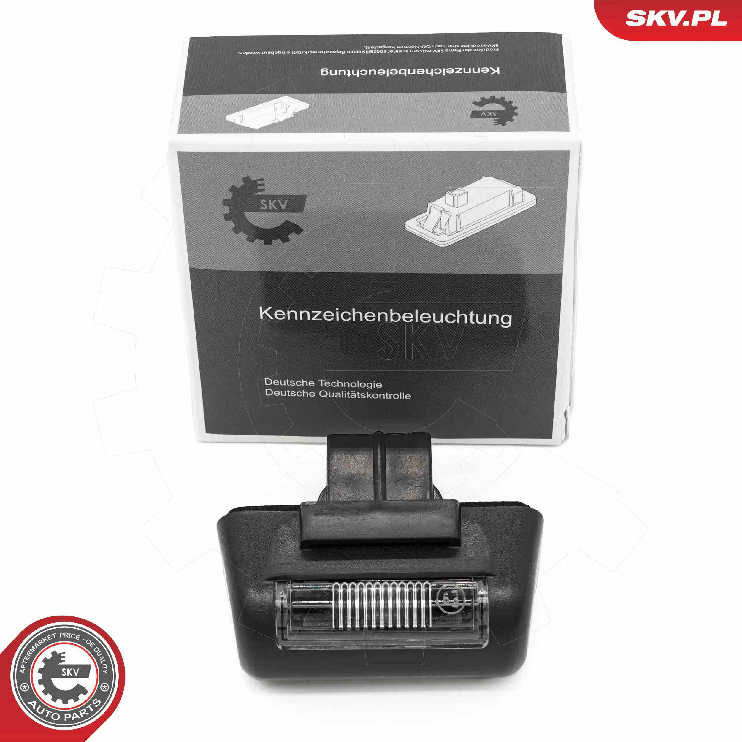 Kennzeichenleuchte links rechts ESEN SKV 72SKV021