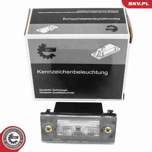 Kennzeichenleuchte links ESEN SKV 72SKV026 Bild Kennzeichenleuchte links ESEN SKV 72SKV026