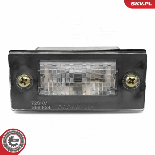 Kennzeichenleuchte links ESEN SKV 72SKV026 Bild Kennzeichenleuchte links ESEN SKV 72SKV026