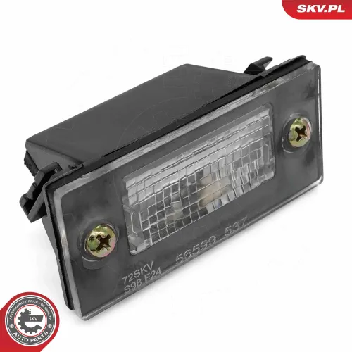 Kennzeichenleuchte links ESEN SKV 72SKV026 Bild Kennzeichenleuchte links ESEN SKV 72SKV026