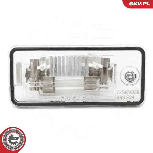 Kennzeichenleuchte links ESEN SKV 72SKV039 Bild Kennzeichenleuchte links ESEN SKV 72SKV039