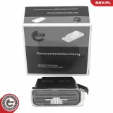 Kennzeichenleuchte links rechts ESEN SKV 72SKV043