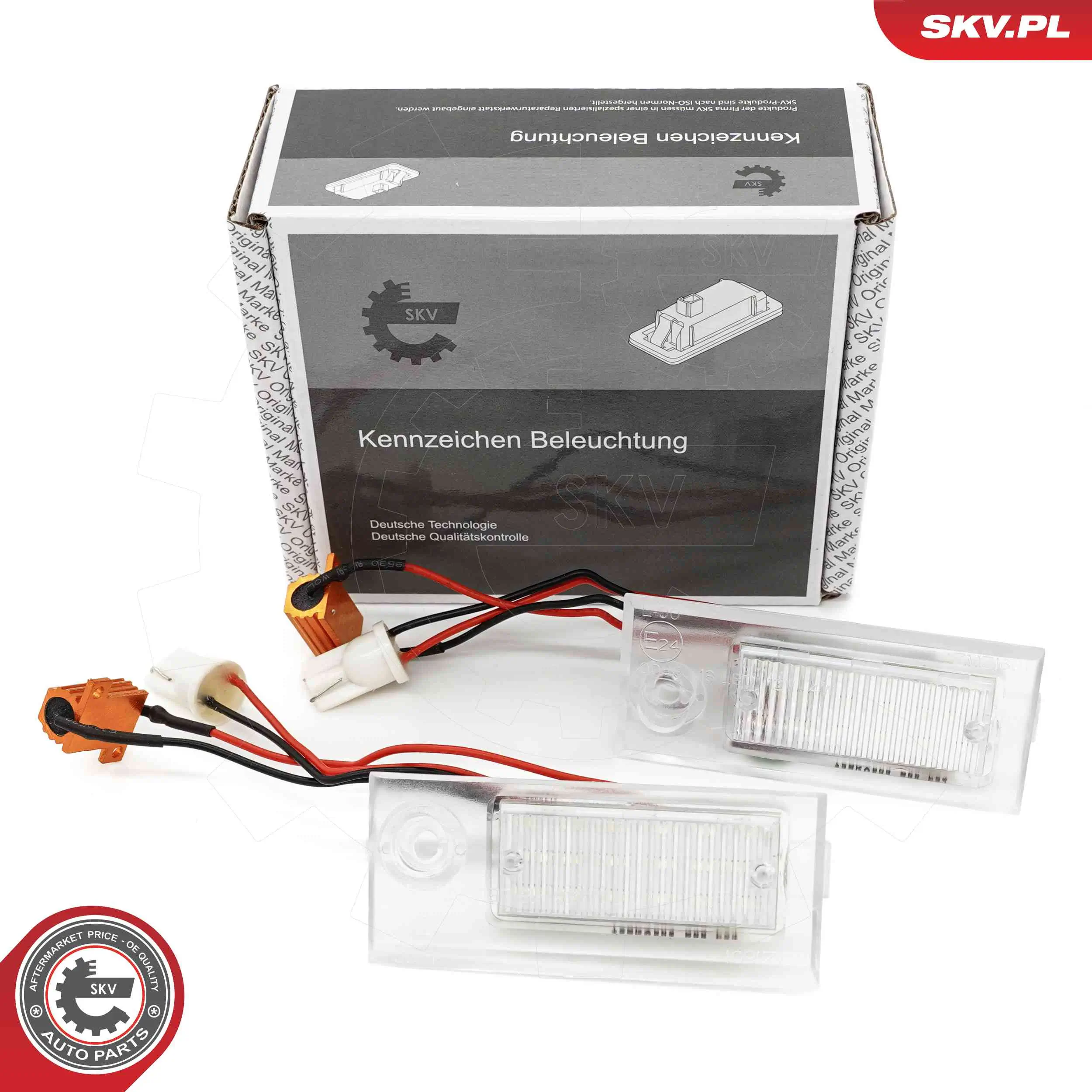 Kennzeichenleuchte links rechts ESEN SKV 72SKV503