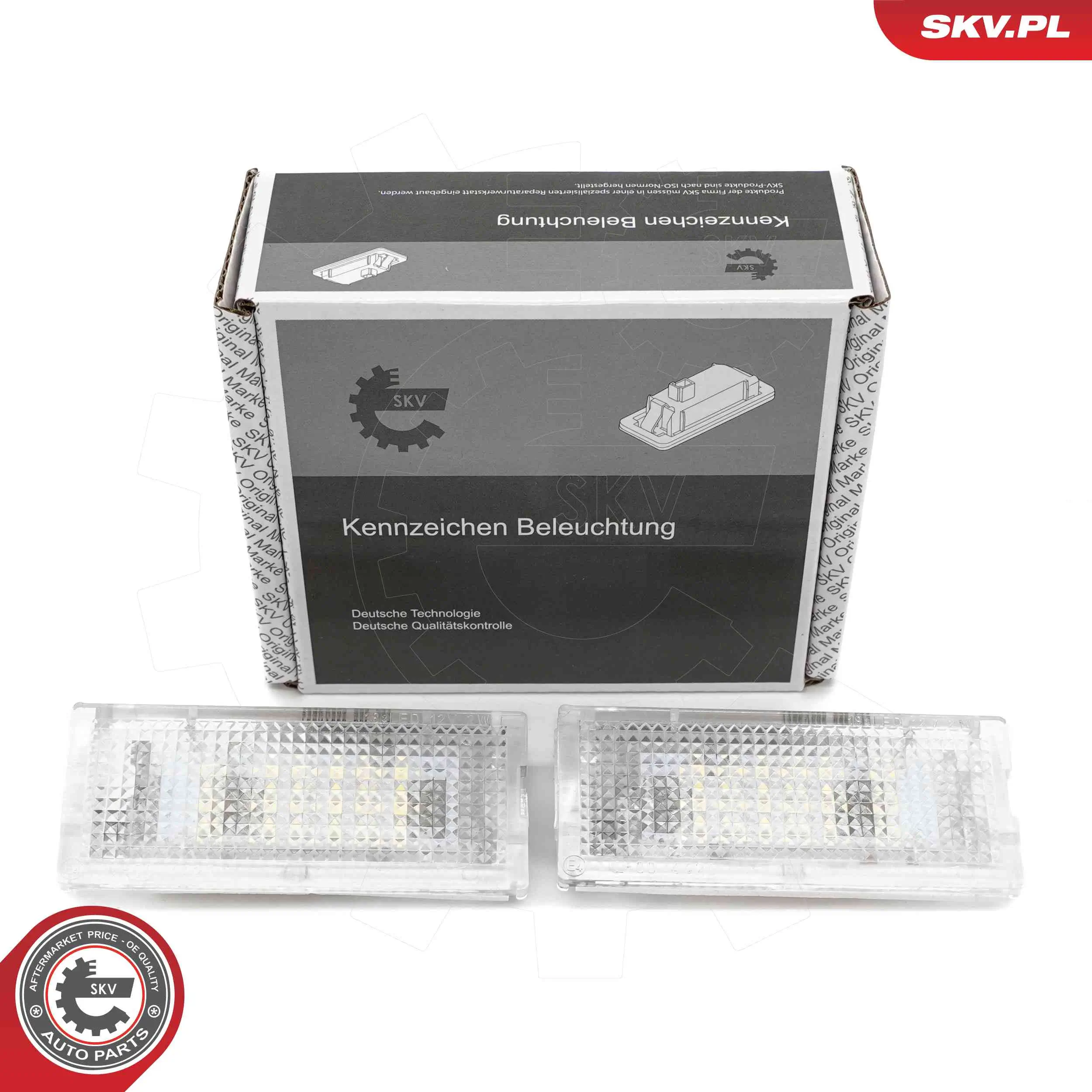 Kennzeichenleuchte links rechts ESEN SKV 72SKV505