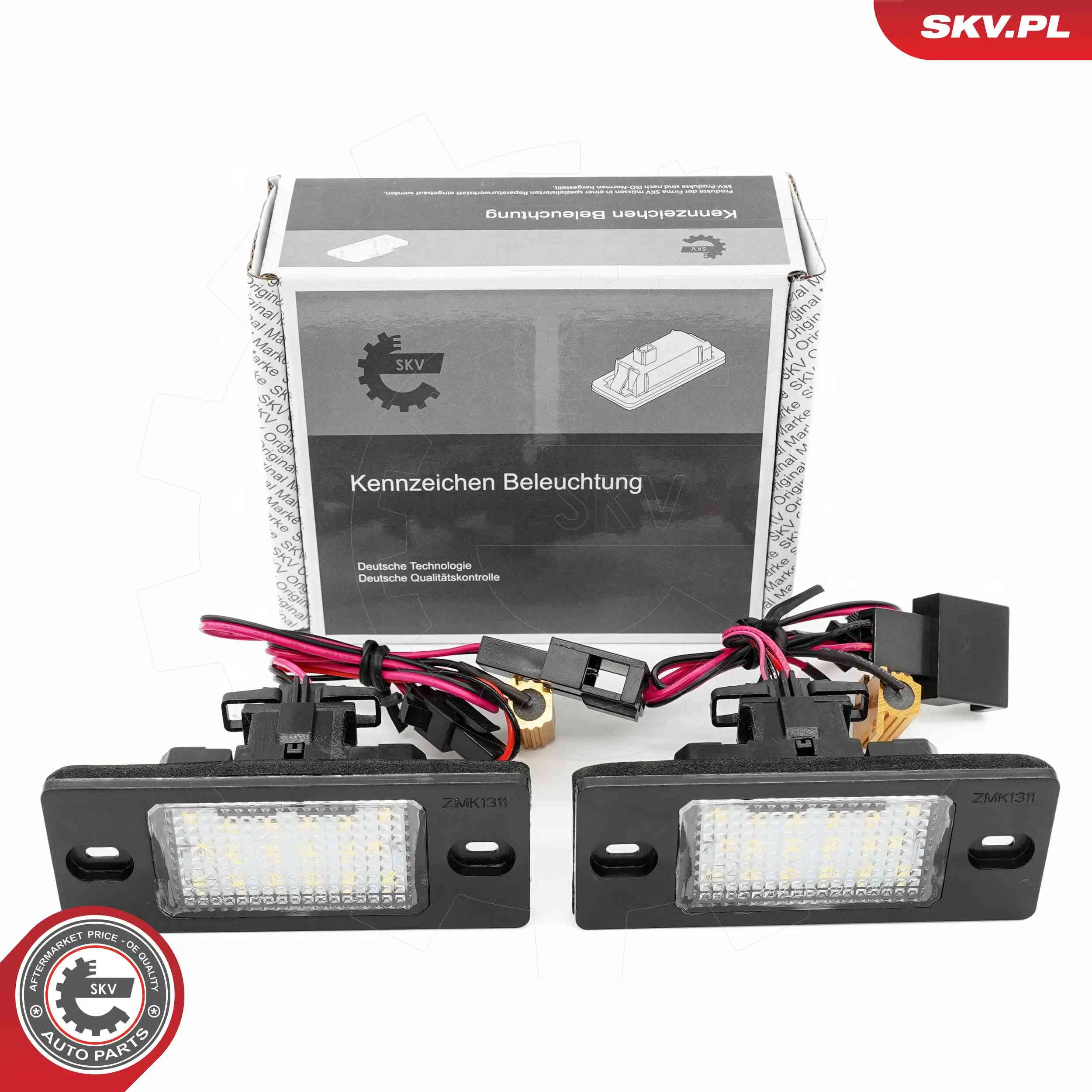 Kennzeichenleuchte links rechts ESEN SKV 72SKV515