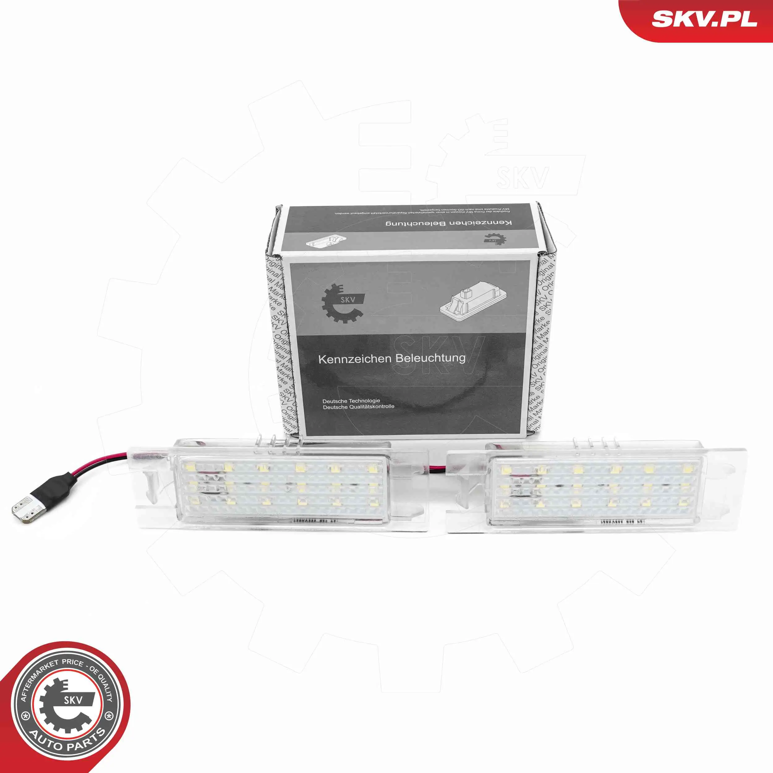 Kennzeichenleuchte links rechts ESEN SKV 72SKV533