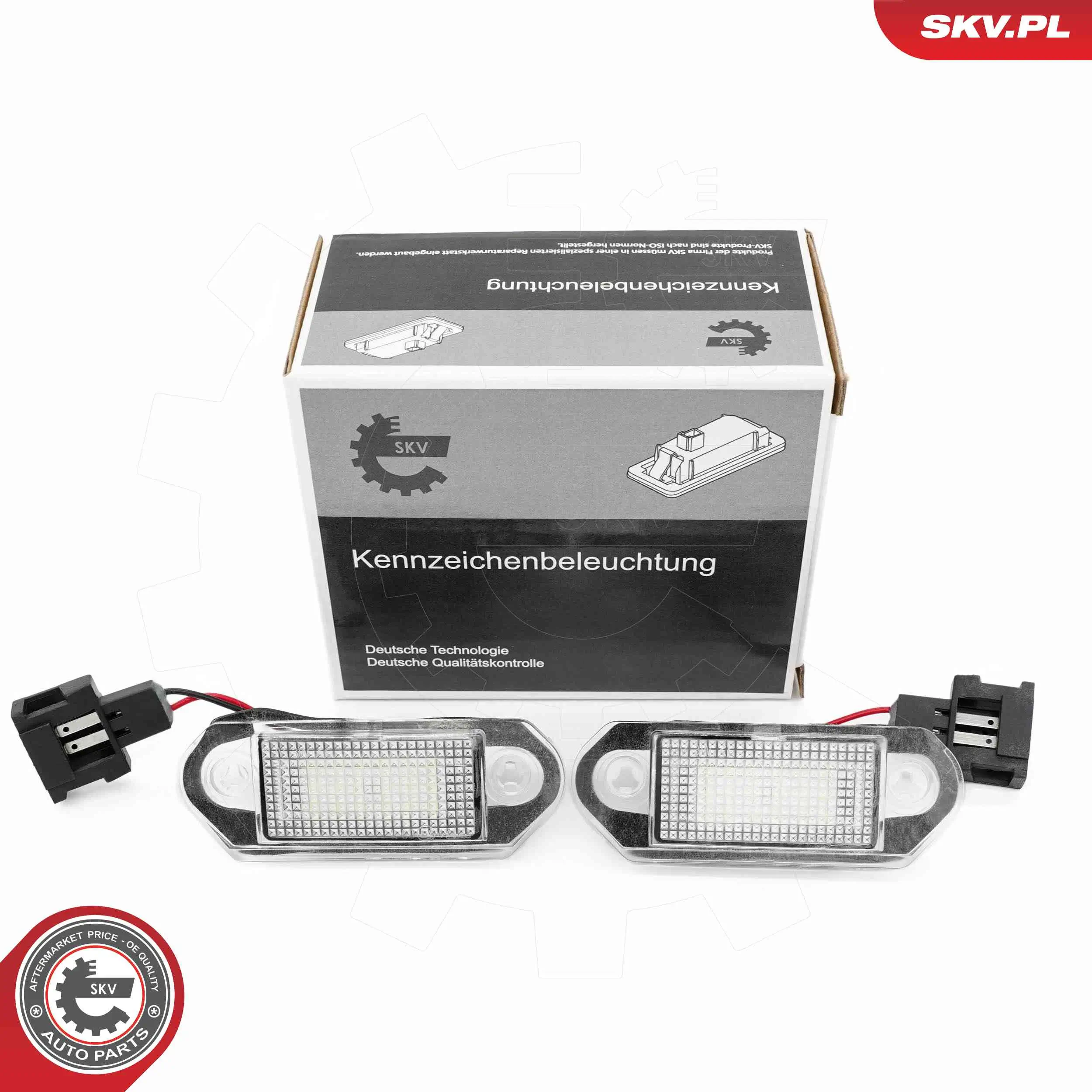 Kennzeichenleuchte links rechts ESEN SKV 72SKV538