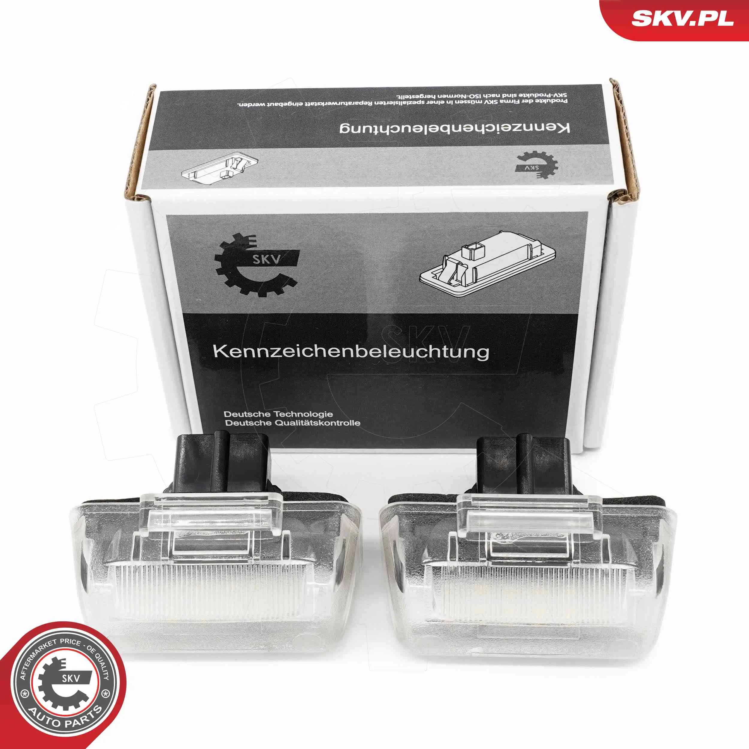 Kennzeichenleuchte links rechts ESEN SKV 72SKV541