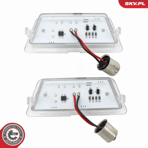 Kennzeichenleuchte rechts links ESEN SKV 72SKV543 Bild Kennzeichenleuchte rechts links ESEN SKV 72SKV543