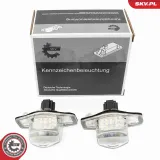 Kennzeichenleuchte links rechts ESEN SKV 72SKV547