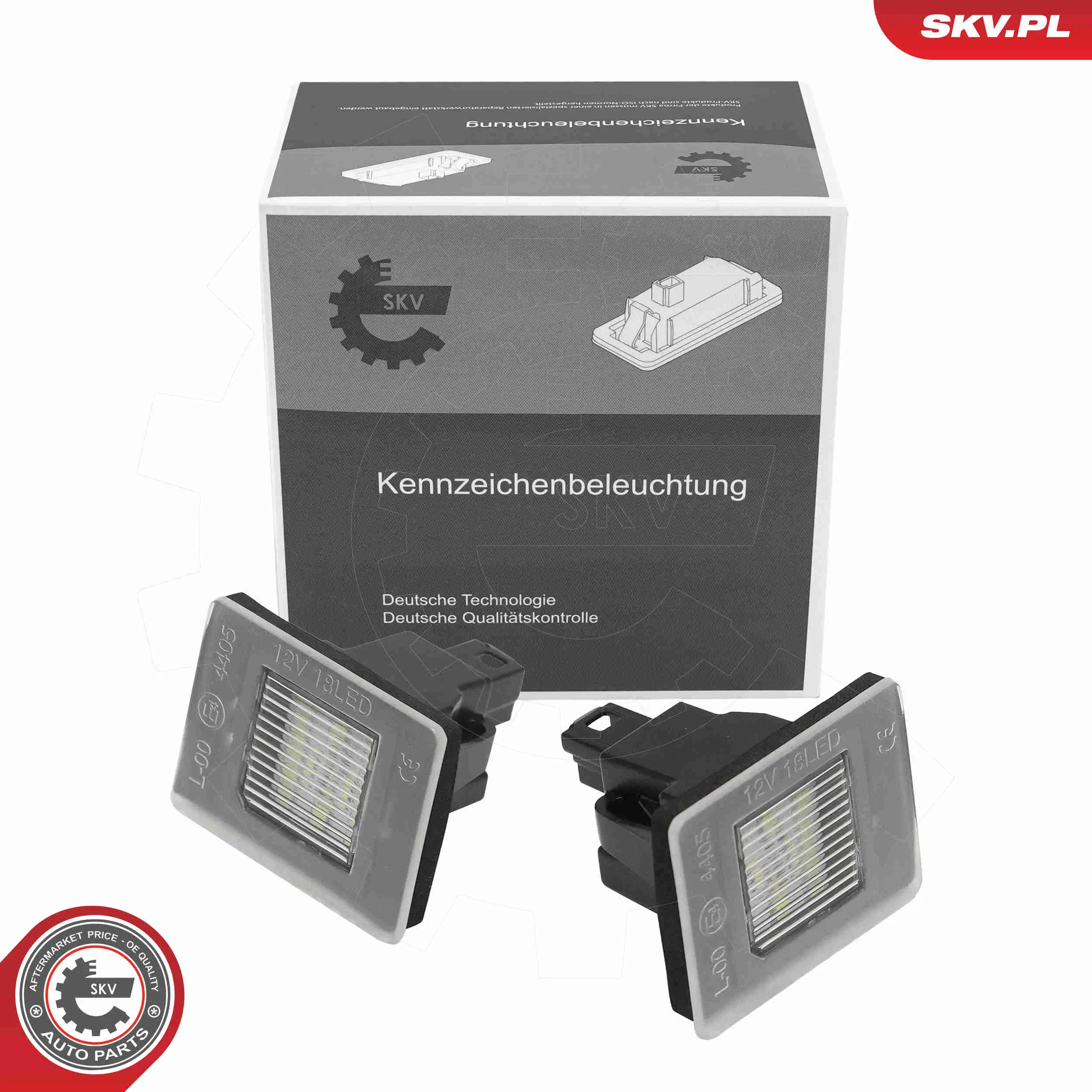 Kennzeichenleuchte ESEN SKV 72SKV573