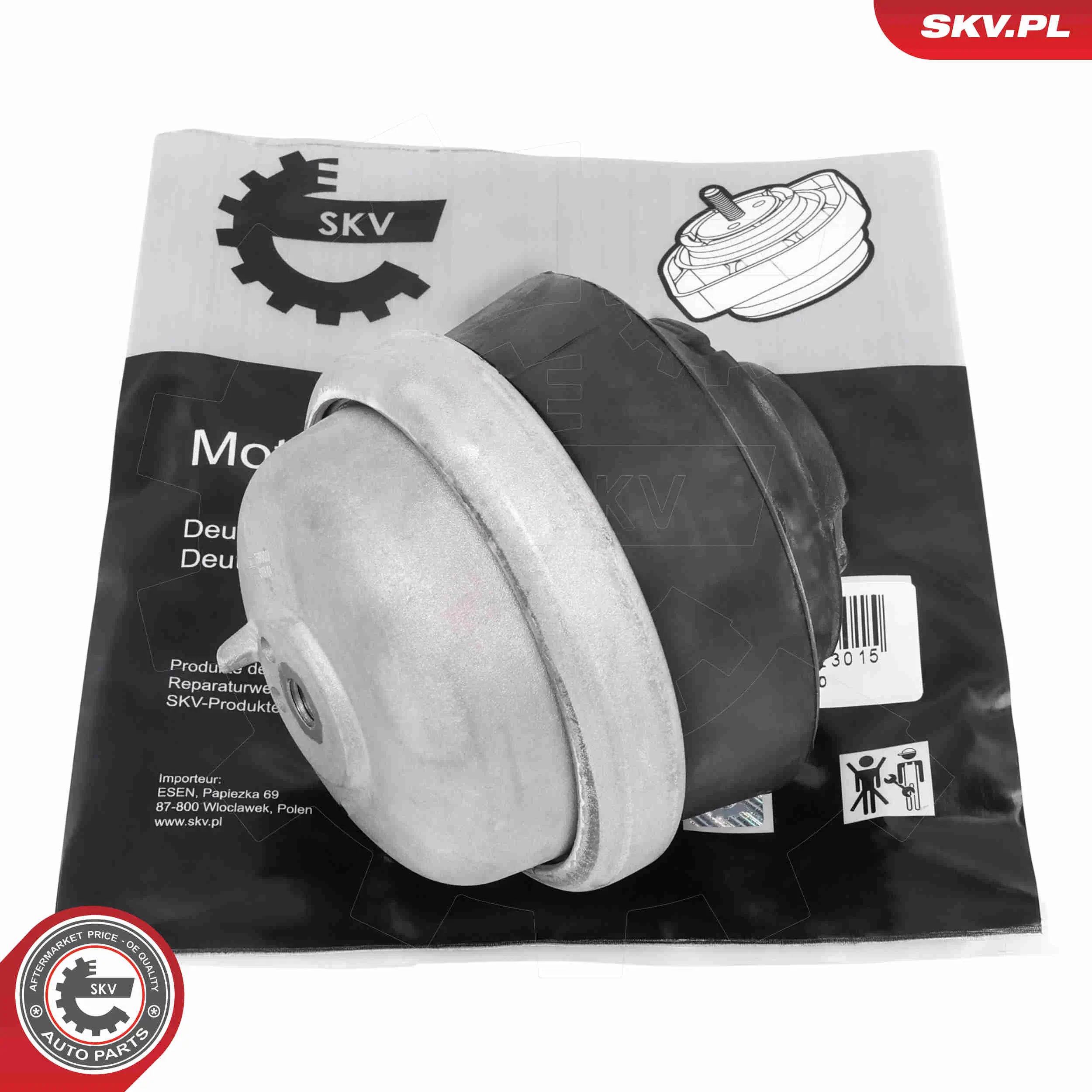 Lagerung, Motor vorne ESEN SKV 75SKV003