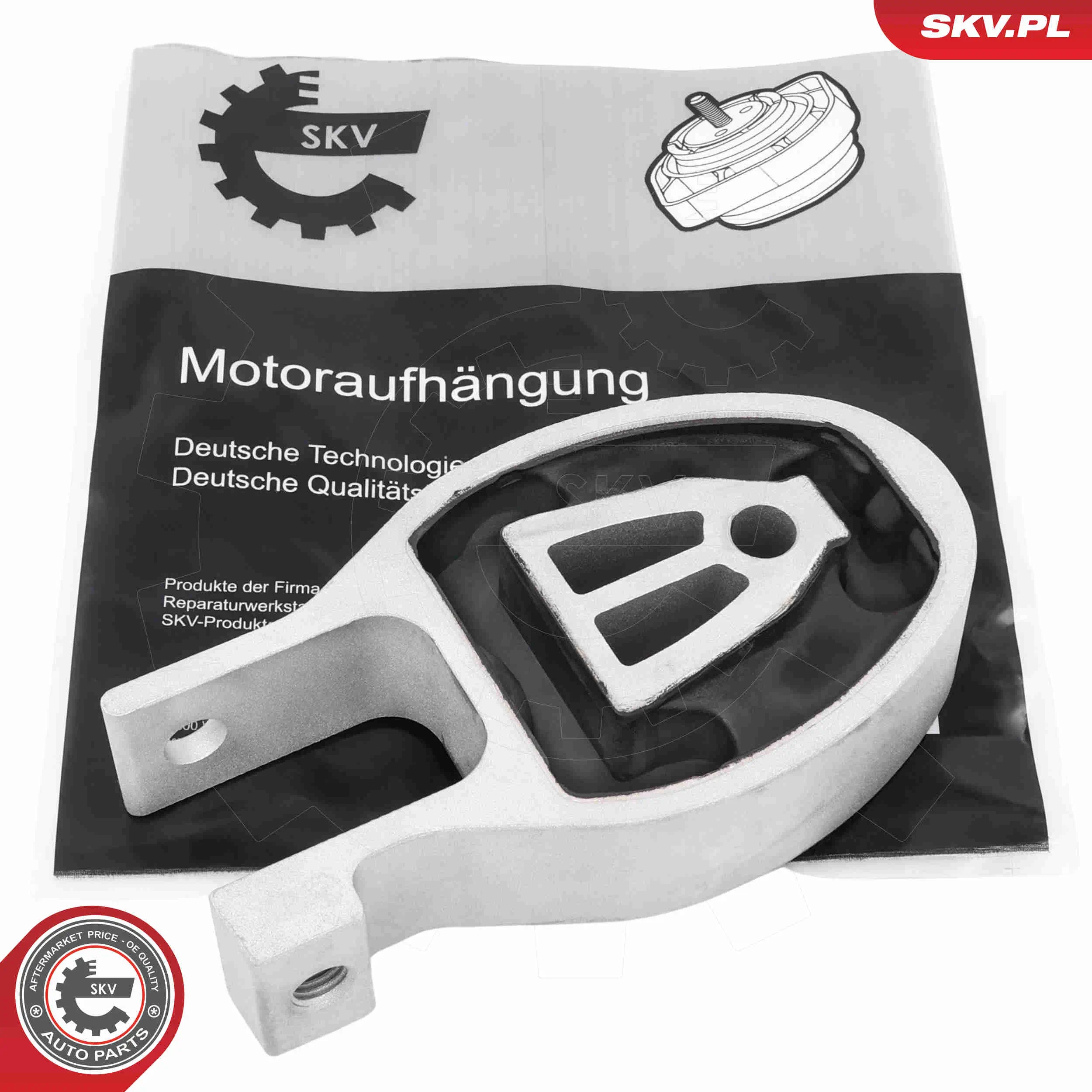 Lagerung, Motor hinten unten ESEN SKV 75SKV005