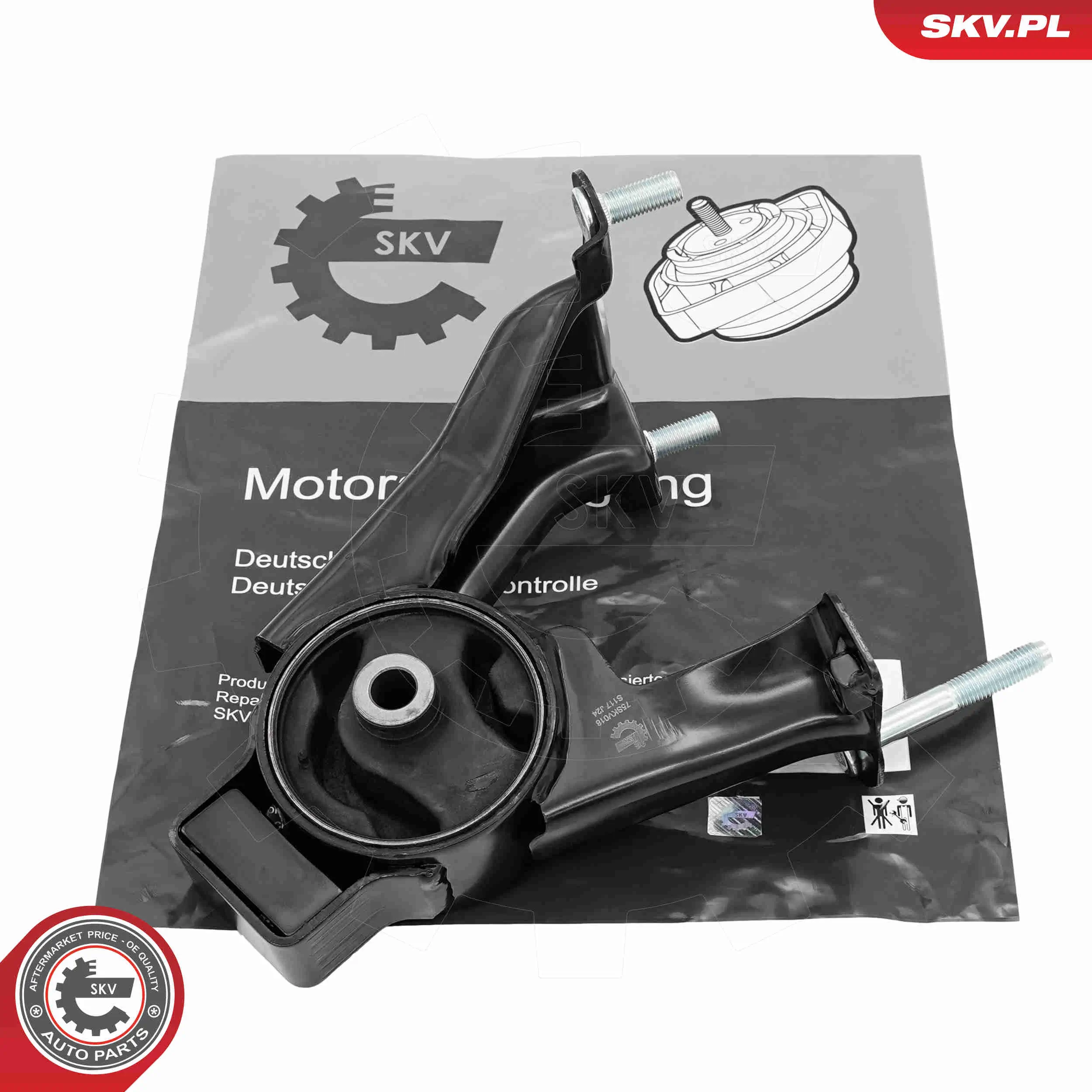 Lagerung, Motor beidseitig ESEN SKV 75SKV018