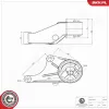 Lagerung, Motor vorne ESEN SKV 75SKV045 Bild Lagerung, Motor vorne ESEN SKV 75SKV045