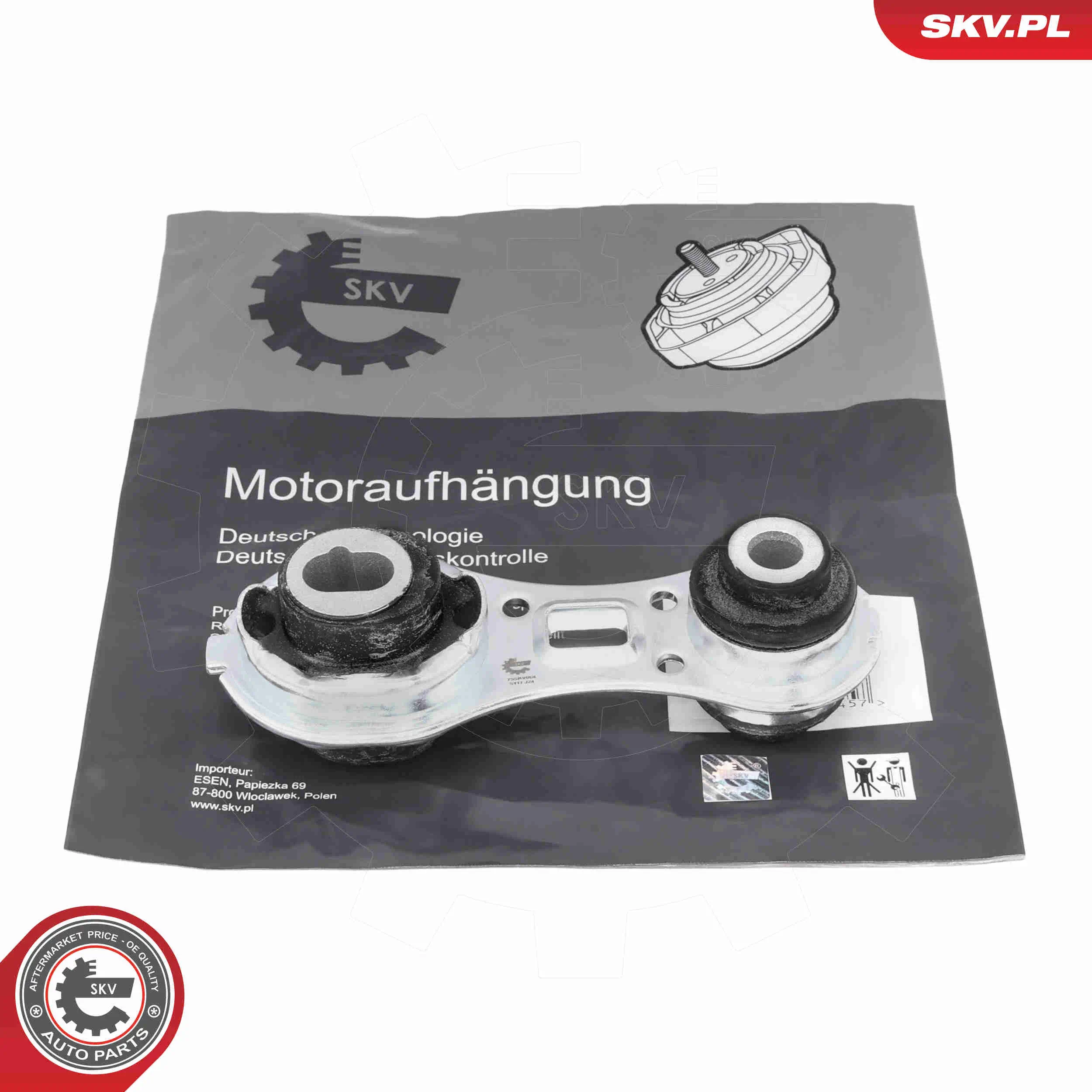 Lagerung, Motor rechts oben ESEN SKV 75SKV064