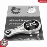 Lagerung, Motor hinten ESEN SKV 75SKV079