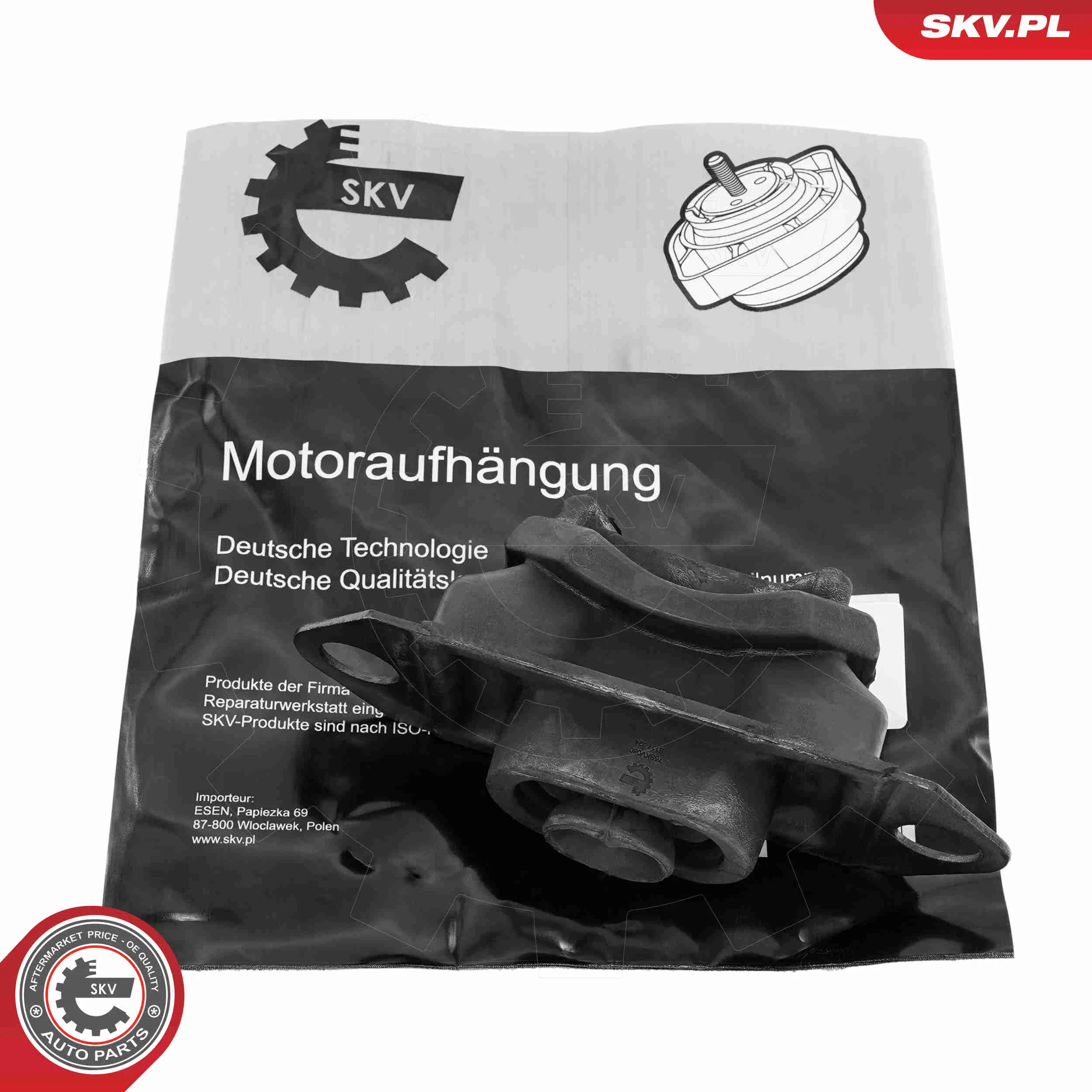 Lagerung, Motor links ESEN SKV 75SKV080