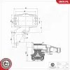 Lagerung, Motor rechts ESEN SKV 75SKV085 Bild Lagerung, Motor rechts ESEN SKV 75SKV085