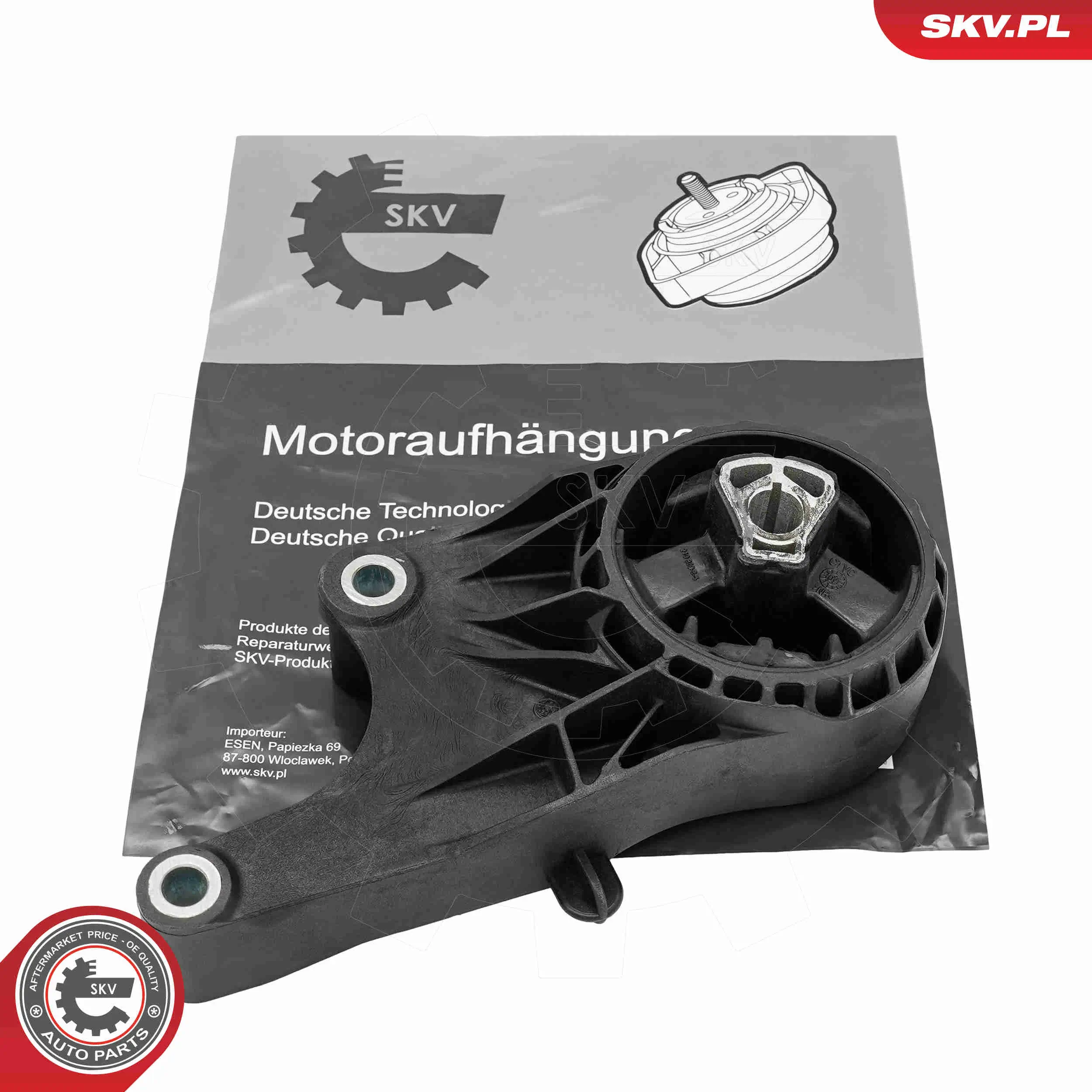 Lagerung, Motor vorne ESEN SKV 75SKV091