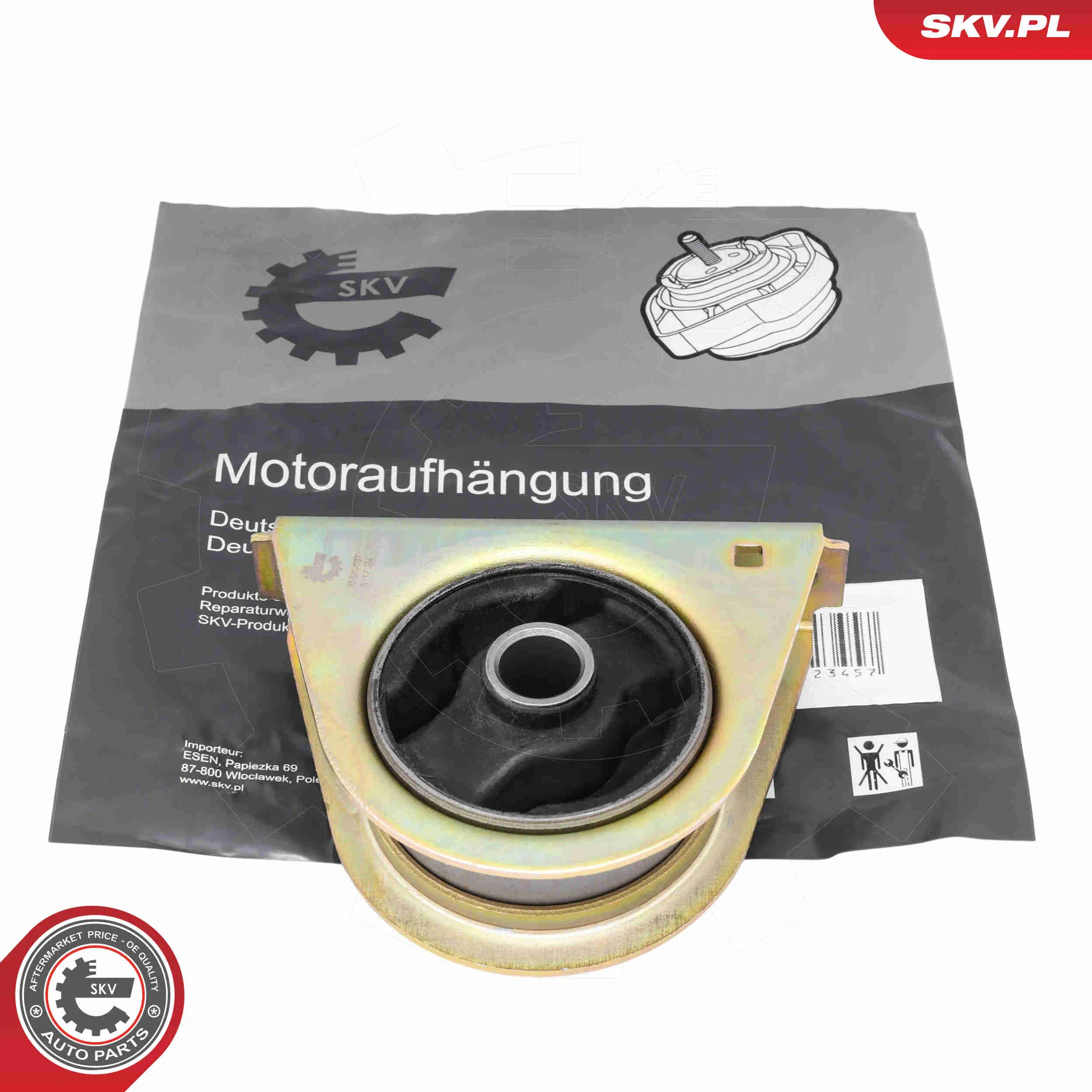 Lagerung, Motor vorne ESEN SKV 75SKV097
