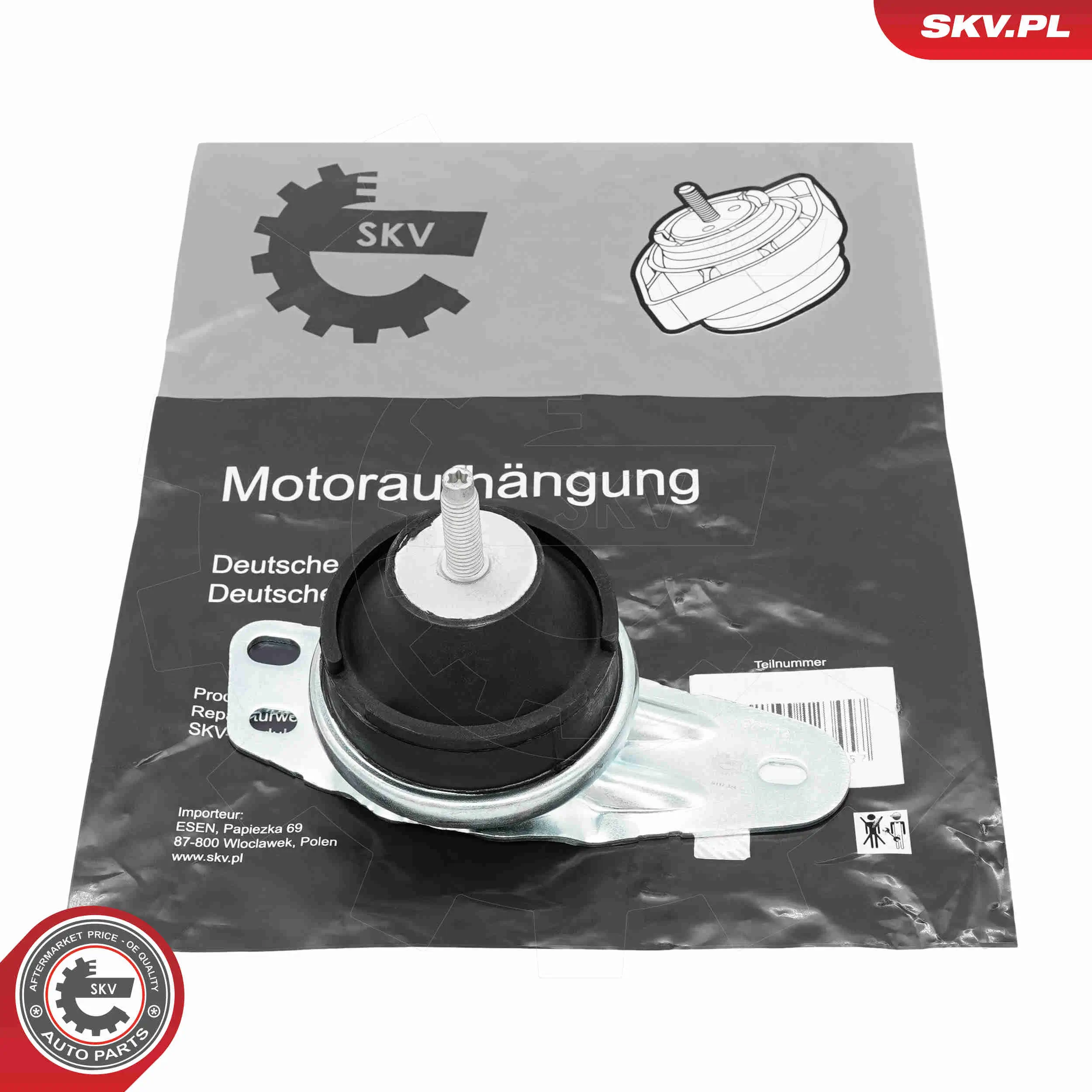 Lagerung, Motor rechts ESEN SKV 75SKV098