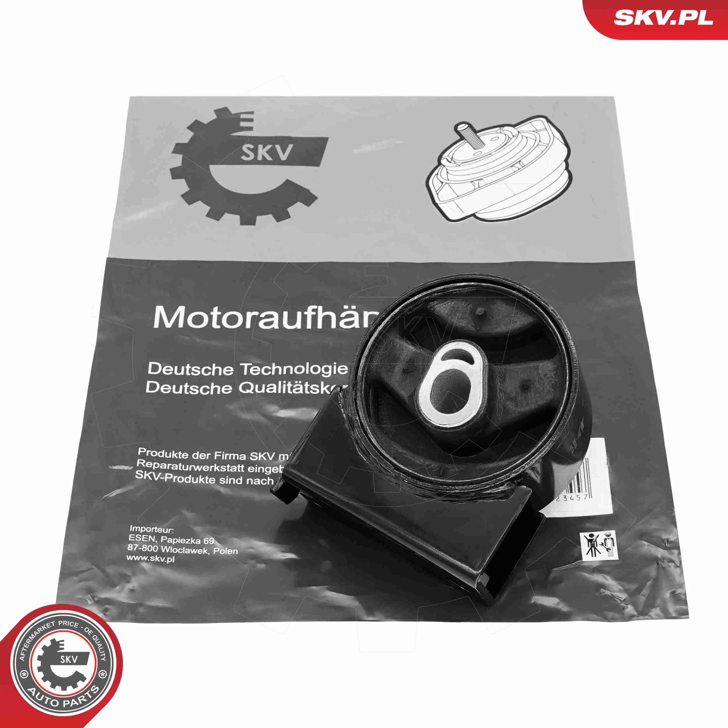 Lagerung, Motor vorne ESEN SKV 75SKV099