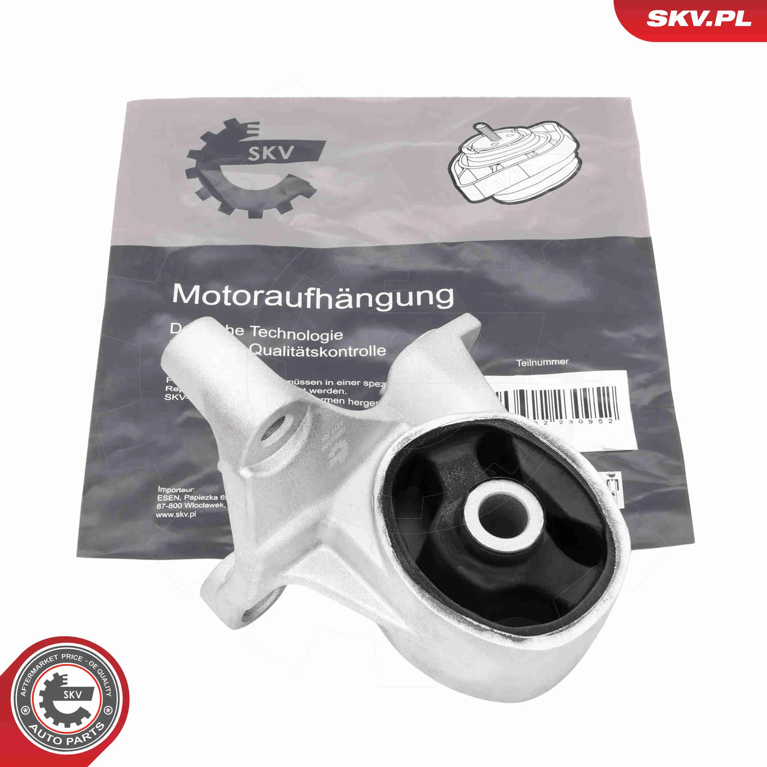 Lagerung, Motor vorne ESEN SKV 75SKV100