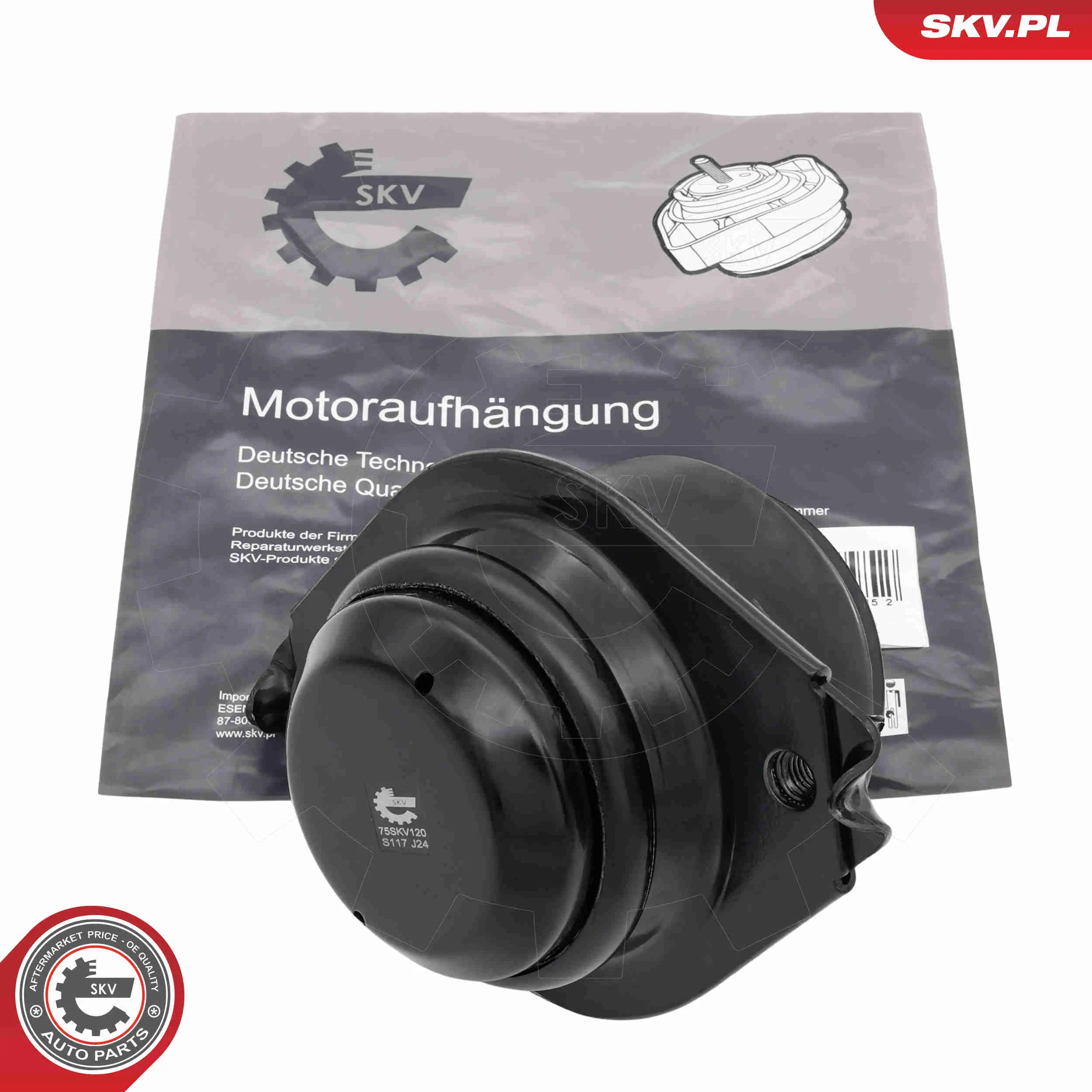 Lagerung, Motor vorne ESEN SKV 75SKV120