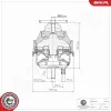 Lagerung, Motor hinten ESEN SKV 75SKV147 Bild Lagerung, Motor hinten ESEN SKV 75SKV147