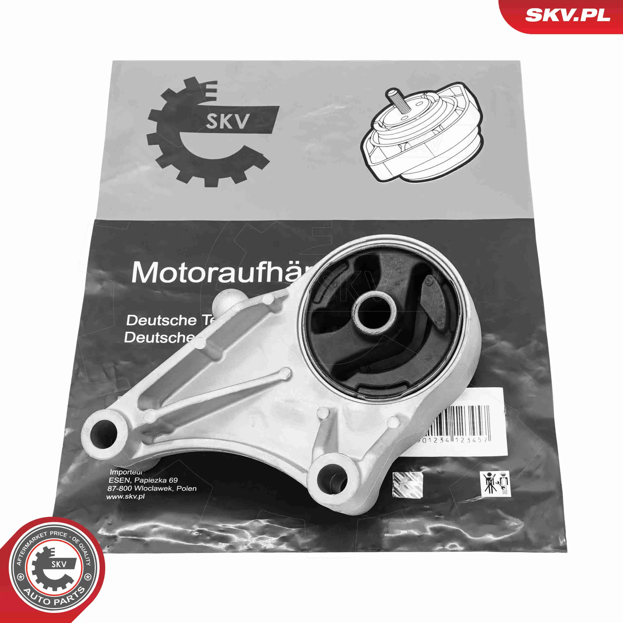 Lagerung, Motor vorne ESEN SKV 75SKV148