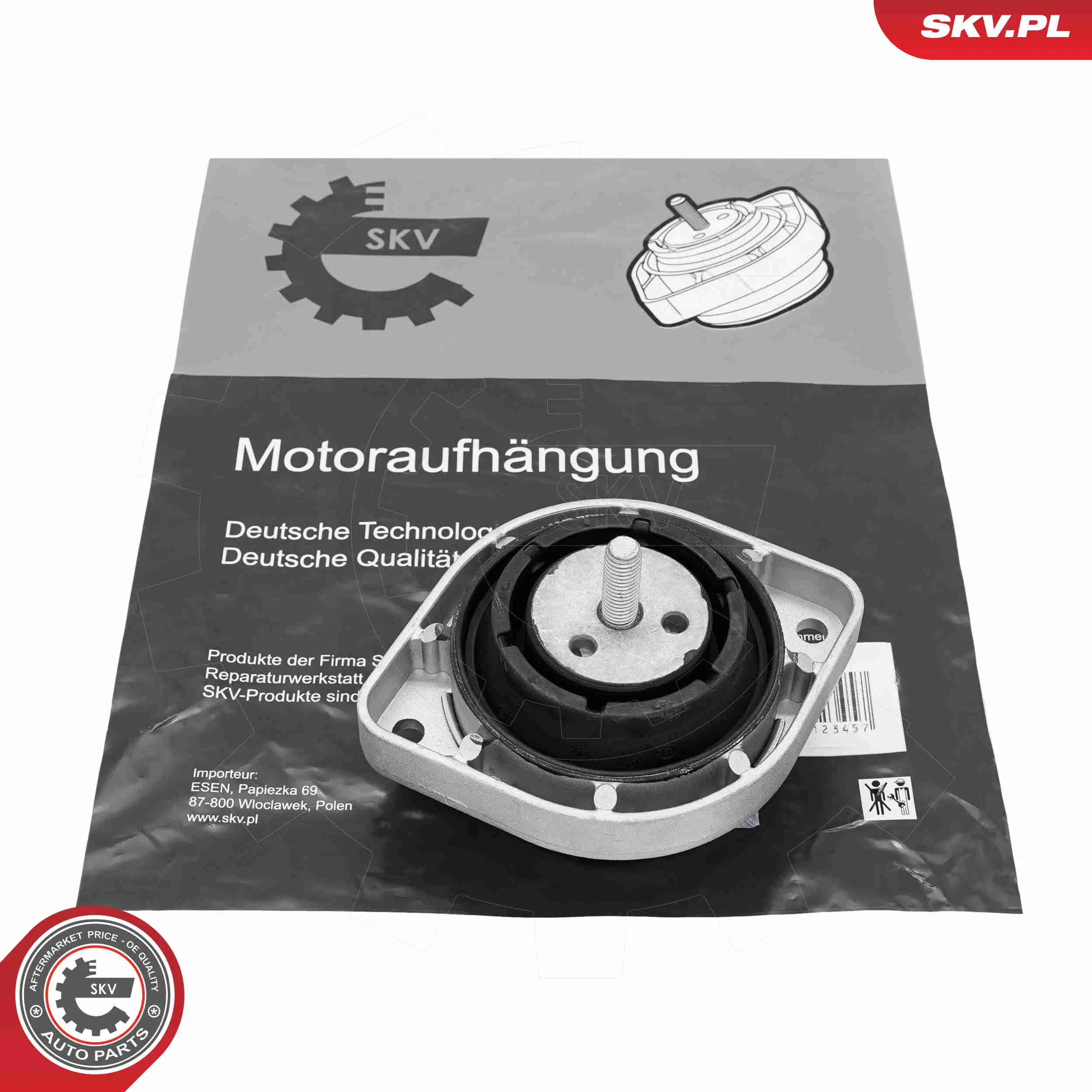 Lagerung, Motor links ESEN SKV 75SKV154