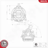 Lagerung, Motor vorne links ESEN SKV 75SKV164